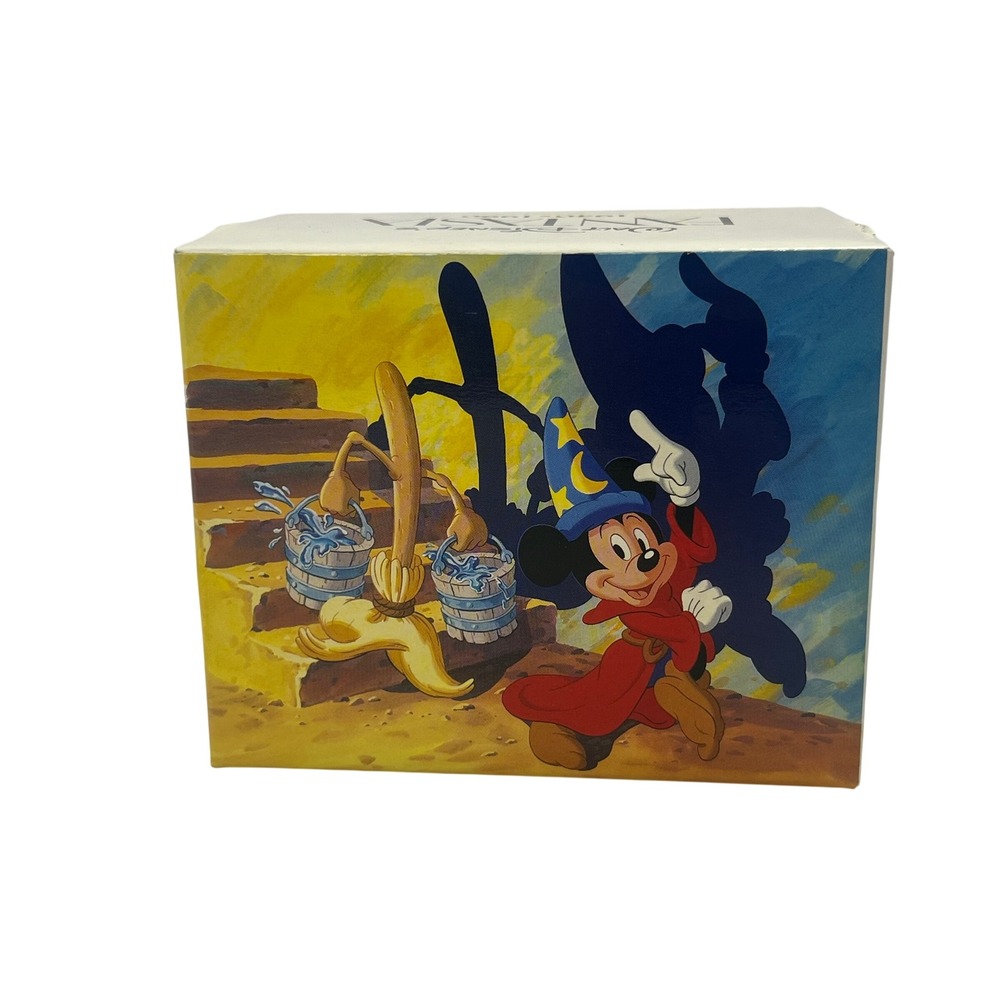 VTG Walt Disney Fantasia NOS Coffee Cup Mug In Box Japan 1940-1990 Collectible